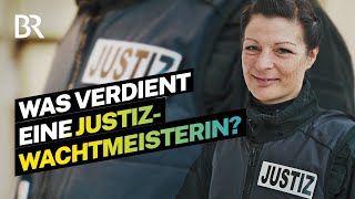 Sicherheit und Ordnung Das verdient eine Wachtmeisterin am Gericht  Lohnt sich das I BR [upl. by Irene773]