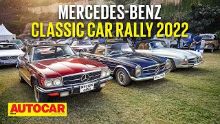 MercedesBenz Classic Car Rally 2022  Star Attraction  Feature  Autocar India [upl. by Iaj615]