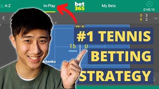 Best Tennis Sports Betting Strategy 🎾  Courtsiding Explained [upl. by Ahsyekat108]