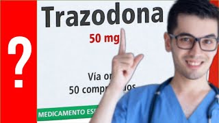 TRAZODONA Para que Sirve Trazodona y Como se toma  Y MAS 💊 [upl. by Oettam]