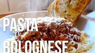 PASTA BOLOGNESE  SPAGETTI amp KÖTTFÄRSSÅS [upl. by Leo]