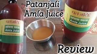 Patanjali Amla Juice Review in Hindi  How to Drink in Right Way [upl. by Eelatan]