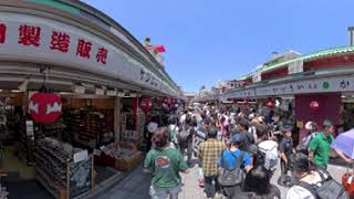 Asakusa Temple in Tokyo Japan  8K 360 [upl. by Magan997]