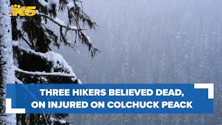 Three hikers believed dead one injured on Colchuck Peak [upl. by Wyly64]