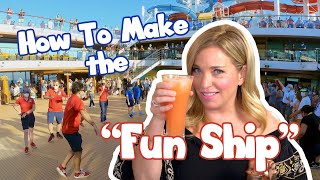 How To Make The Carnival FUN SHIP Cocktail [upl. by Godric556]