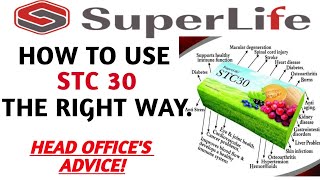 HOW TO USE SUPERLIFE STC 30 THE RIGHT WAY [upl. by Hodge]