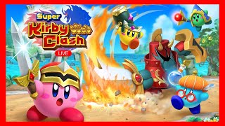 First Time Playing a Kirby Game  Super Kirby Clash  Bryce 306 Live 9302024 [upl. by Milson625]