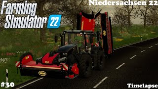 1 Hour Edition New tractor  mowers and selling silage  Niedersachsen 22  Timelapse 30  FS22 [upl. by Ellmyer]