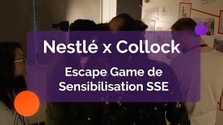 Nestlé x Collock  lEscape Game de Sensibilisation SSE [upl. by Adnawyek]