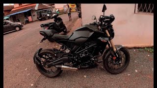 New Honda Cb300R 2024 bigger tyre modified new exhaust  new look [upl. by Kal]