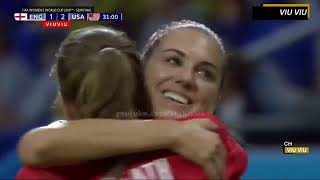 Semi  Final  USA vs England 21 All Goals amp Highlights  2019 WWC [upl. by Eceeryt]