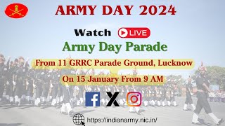 ARMY DAY 2024 PARADE  LIVE STREAMING [upl. by Solhcin]