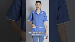 Nursing Uniforms Elevate Your Professional Style with Uniform Trader nursinguniforms [upl. by Xantha]