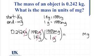 Convert kg to mg [upl. by Margarette]