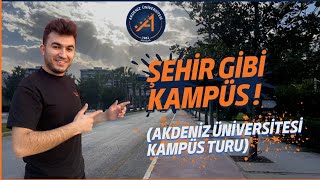 AKDENİZ ÜNİVERSİTESİ KAMPÜS TURU  AKDENİZ ÜNİVERSİTESİ VLOG  GİT Bİ BAK 5 [upl. by Adalia]