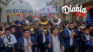 EL DIABLITO LOCO😈 ELEFANTES ROSAS BANDA LA DIABLACALENDA DE GRADUACIÓN UABJO [upl. by Eilyah]