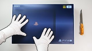 PS4 Pro quot500 MILLIONquot Limited Edition Unboxing 2TB Playstation 4 Console [upl. by Tutankhamen]