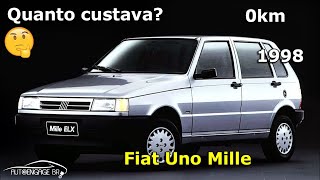 Quanto custava um Fiat Uno 0km em 1998 [upl. by Cis126]