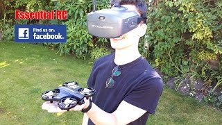 FIRST FPV Blade Inductrix 200 FPV and Quanum Cyclops FPV Goggles ESSENTIAL RC FLIGHT TEST [upl. by Aleac]