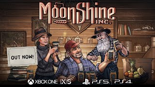 Moonshine Inc  LAUNCH Trailer  XBOX and PLAYSTATION 🎉 [upl. by Enid492]