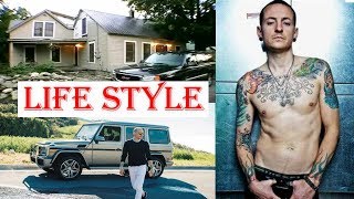 Chester Bennington Biography  Family  Childhood  House  Net worth  Car collection  Life style [upl. by Eizzo]