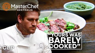 This Steak is Undercooked  MasterChef Australia  MasterChef World [upl. by Aicener877]