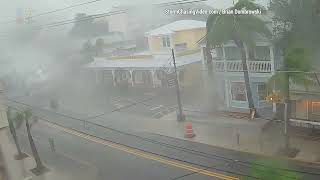 Hurricane Idalia Outer Bands Hit Key West Florida  8292023 [upl. by Dari]