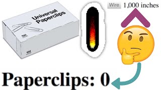 Universal Paperclips Episode 1 Clicking for paperclips [upl. by Ameh]