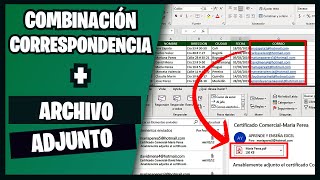 Aprende a Enviar Correos Masivos Con Archivos ADJUNTOS En Excel y VBA  Facil  Rapido  Efectivo [upl. by Aggarwal]