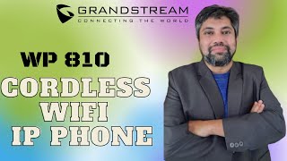 Grandstream WiFi IP Phone WP810 [upl. by Ninnahc479]