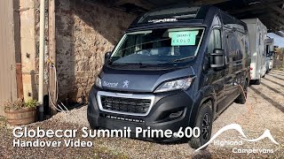 Globecar Summit prime 600 Handover Video [upl. by Essilem]