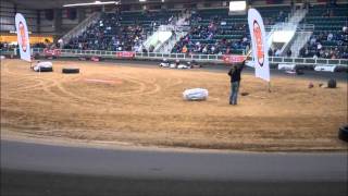 Williamston Indoor Dirt Karting Championships 2012 Wrecks [upl. by Peppard]