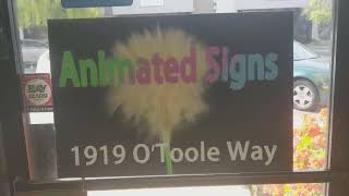 Lenticular Animated Sign with over 50 frames [upl. by Navek]