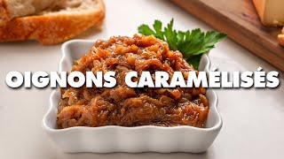 Oignons caramélisés  Comment caraméliser des oignons [upl. by Bricker]