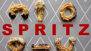 Biscuits de fêtes les spritz [upl. by Larkins]