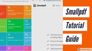 Smallpdf Tutorial Guide [upl. by Kort]