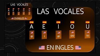 Las vocales en inglés The vowels in English [upl. by Iblok]