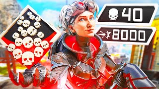 My Highest Kills amp Damage In Apex Legends 40 Kills 8000 Damage [upl. by Gnihc]