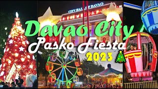 Davao City Pasko Fiesta 2023 🎄 [upl. by Olenolin]