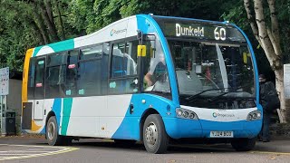 Stagecoach Blairgowrie Optare Solo M8500SL 48154 YJ24 BCO on service 60 24092024 [upl. by Ithsav]