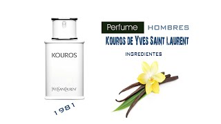 Kouros de YSL perfume para Hombres lanzado en 1981 [upl. by Vyner]