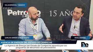 Entrevista a Carlos Adrian García Basto Director de la Agencia de Energía del Estado de Campeche [upl. by Aneet]