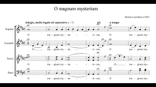 Morten Lauridsen  O magnum mysterium [upl. by Ynwat479]