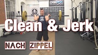 Clean amp Jerk  Technik nach Zippel Umsetzen und Stoßen [upl. by Loresz847]