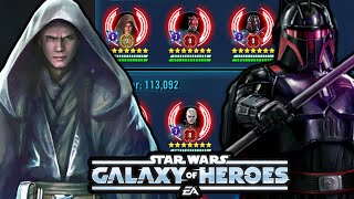 Dark Trooper Moff Gideon with Lord Vader the Best 3v3 Grand Arena Team Foolish or Genius [upl. by Liauqram99]