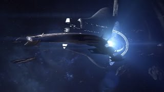 Mass Effect 3 The Fleet Arrives  4K Texture Mods [upl. by Koball]