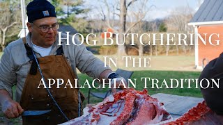 Hog Butchering in the Appalachian Tradition [upl. by Eltsyek]