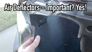 Ford SVT Raptor  Radiator Side ShieldAir Deflector Cleanup amp Installation [upl. by Friedberg]