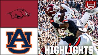 Arkansas Razorbacks vs Auburn Tigers  Full Game Highlights  ESPN College Football [upl. by Guidotti]