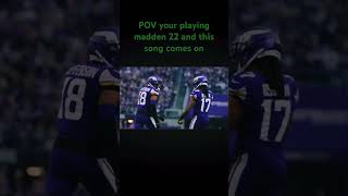 Madden 22 nostalgia football madden22 justinjefferson nastolgia [upl. by Eugnimod620]